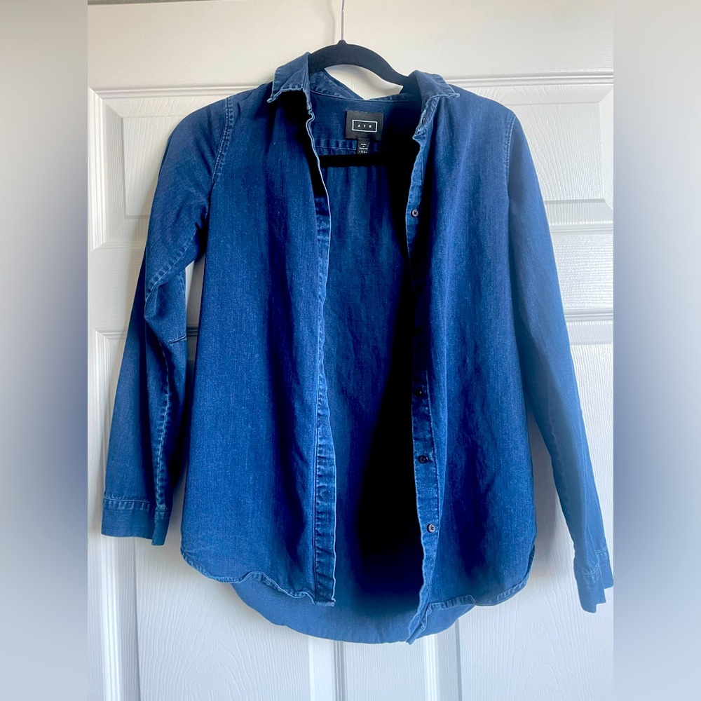 AYR Denim Button Up